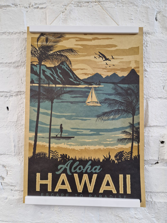 Juliste Aloha Hawaii