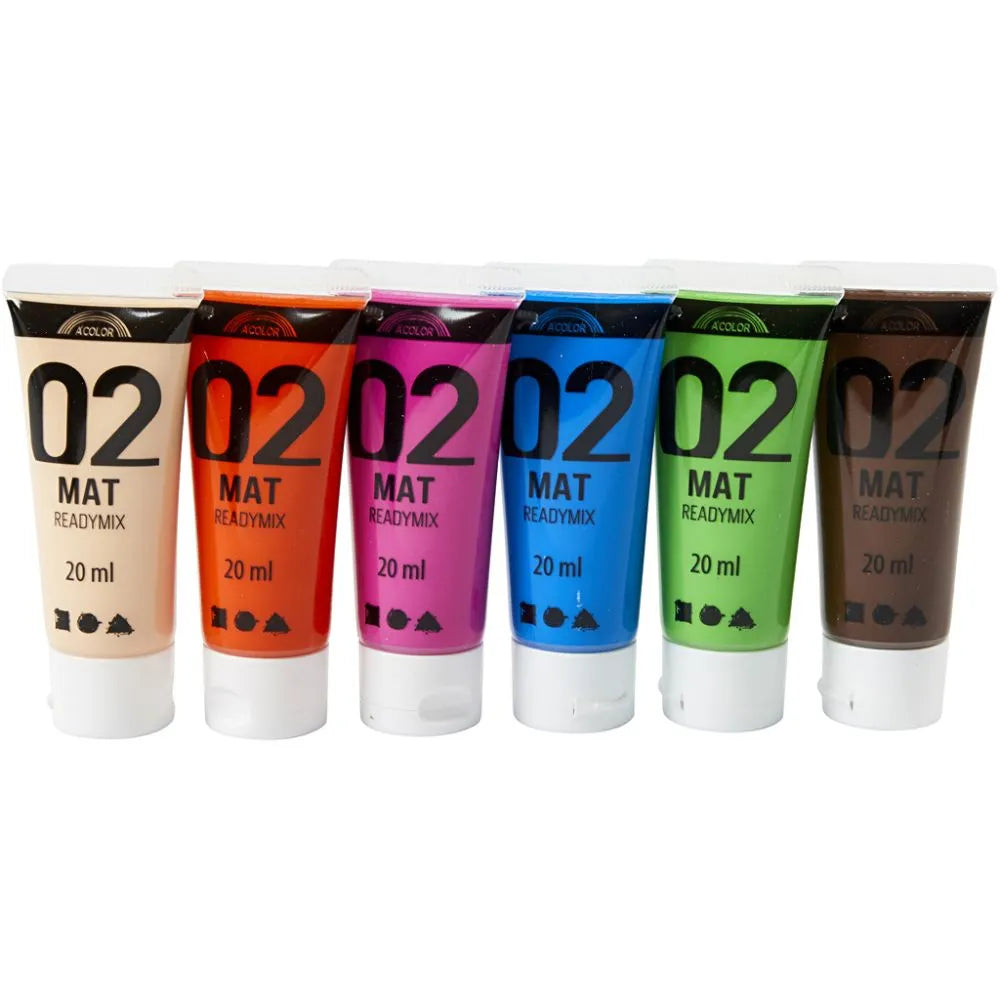 Akryylimaalit 6x20ml