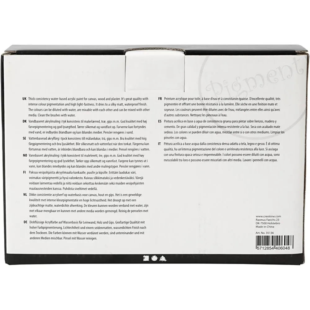 Art acrylic akryylimaalit