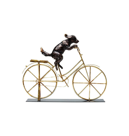 Dog with bicycle, Kare Design