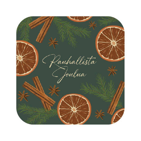 Kaneli Joulukortti 14x14cm