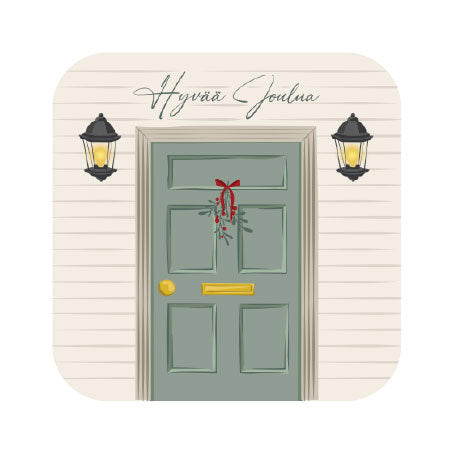Ovi Joulukortti 14x14cm
