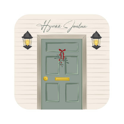 Ovi Joulukortti 14x14cm