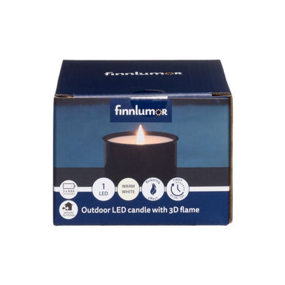 LED ulkotuli 3D liekki ALE -20%