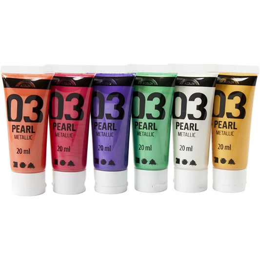 Akryylimaalit 6x20ml