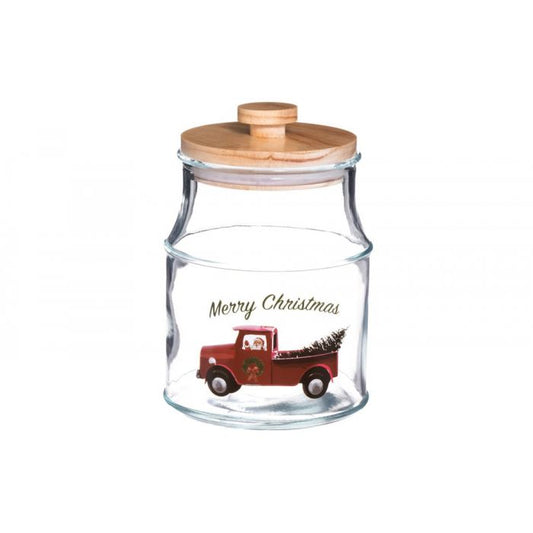 Lasipurkki jouluauto 2,2l