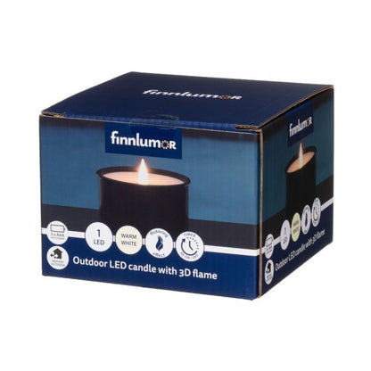 LED ulkotuli 3D liekki ALE -20%