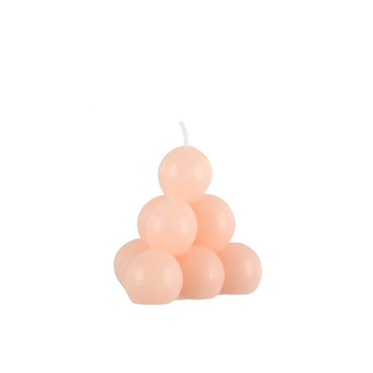 Kuplakynttilä vaaleanpunainen 7 cm