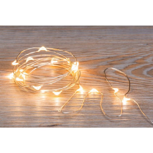 Led-valot, Silver lämmin valkoinen 3m