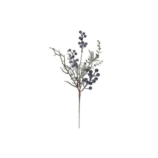 Koristeoksa siniset marjat 40cm