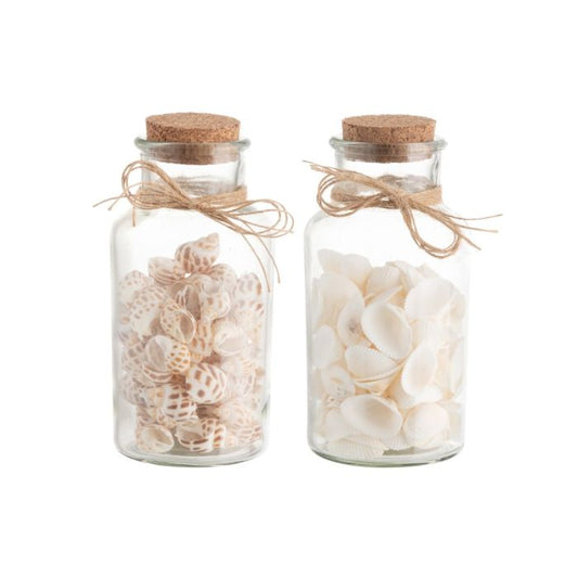 Simpukat lasipurkissa ALE